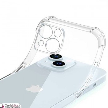 Silikoninis-Anti shock dėklas - permatomas 1.5 mm. (Apple Iphone 15 Plus) Silikoninis-Anti shock dėklas - permatomas 1.5 mm. (Apple Iphone 15 Plus)